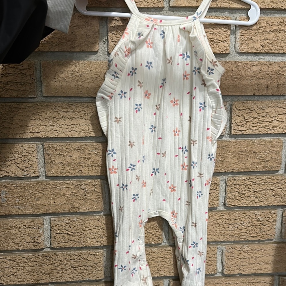Floral Baby Romper